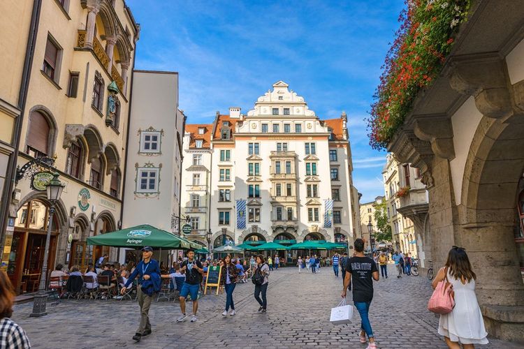 Sommer in der Stadt München