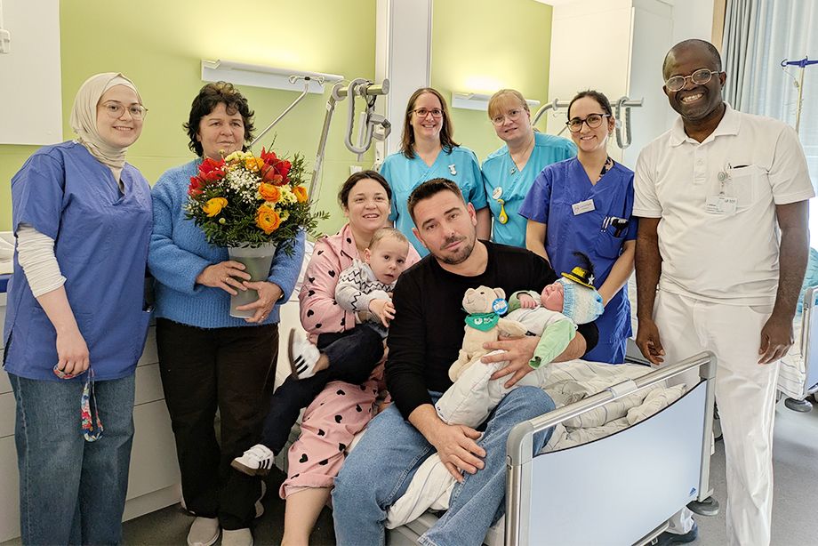 Neujahrsbaby in Wasserburg