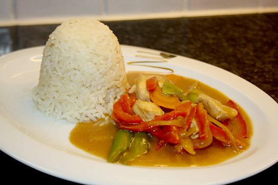 Thai Curry mit Hähnchenbrust