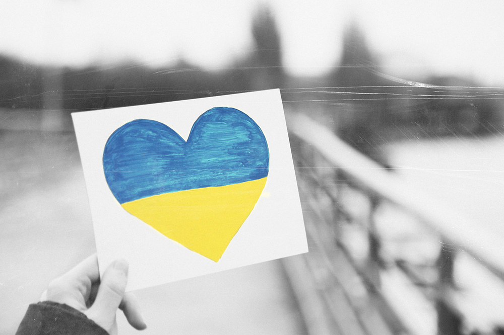 Kleinkinder und der Krieg in der Ukraine