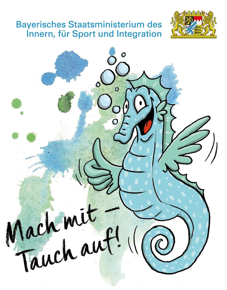 „Mach mit – Tauch auf!“: Schwimmförderung in Bayern für Vorschulkinder