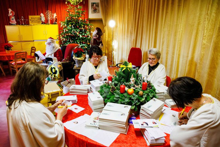 Start der Weihnachtsschreibaktion Himmelpfort