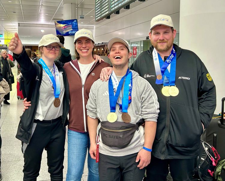 Zweifacher Gold-Erfolg bei den Special Olympics Winter Games